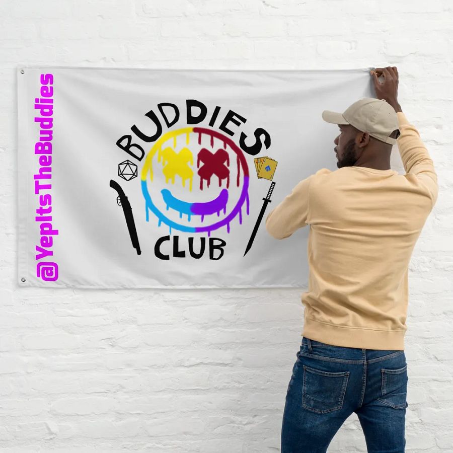 Buddies Club Flag (Light Mode) product image (11)