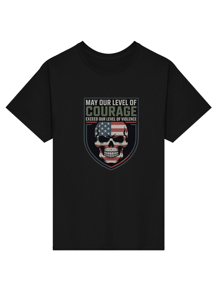 Courage Emblem Flag T-Shirt product image (6)