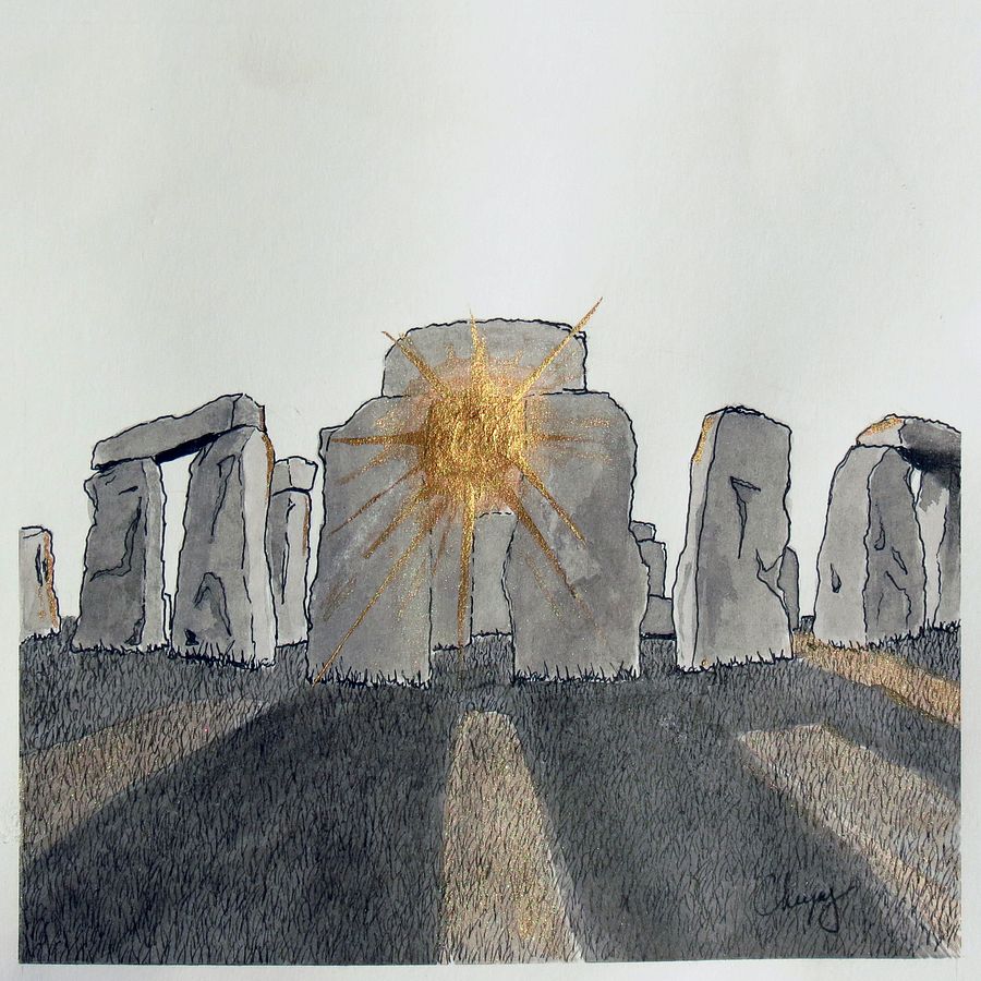 Stonehenge - Original Drawing product image (2)