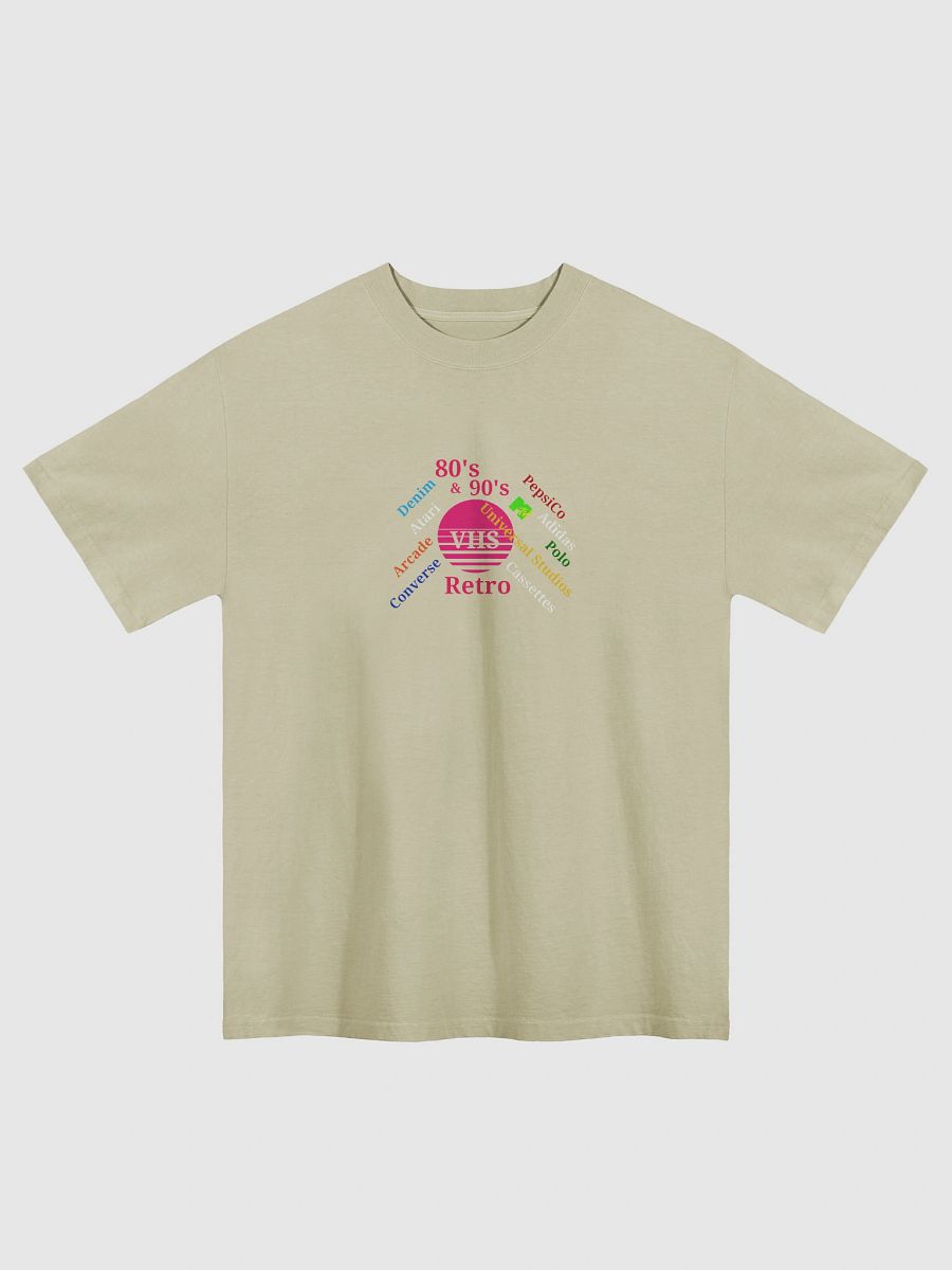 Retro Nostalgia VHS Circle T-Shirt product image (1)