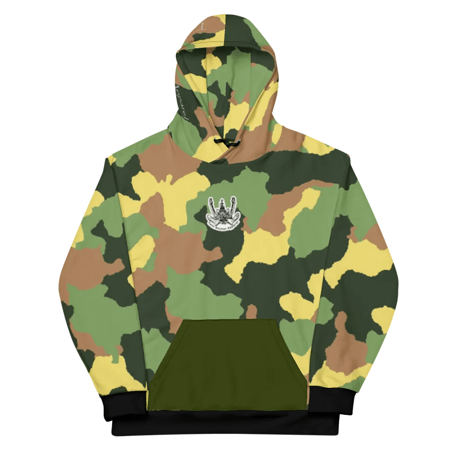 Green Camouflage Foss tug Sketch Hoodie product image (10)