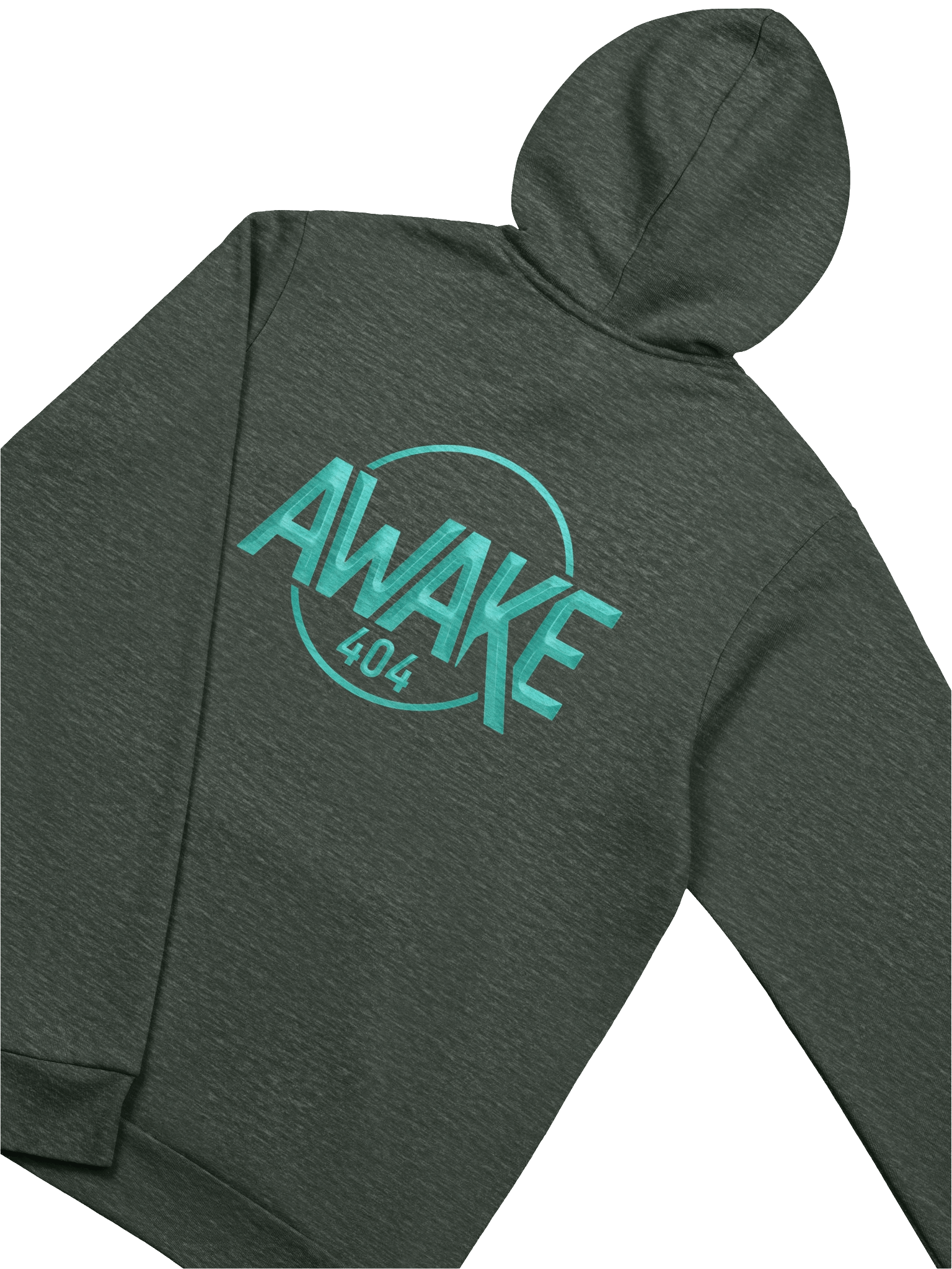 AWAKE 404 Teal Logo Hoodie product image (4)