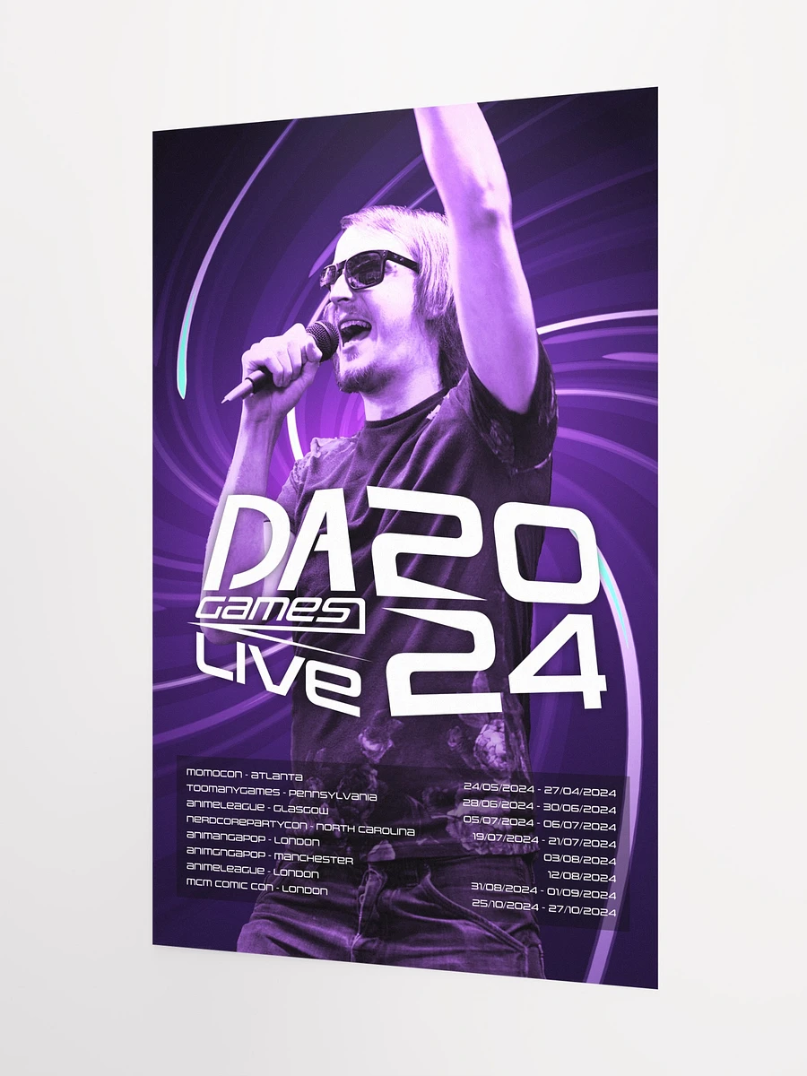 DALive 2024 Frameless Poster product image (7)