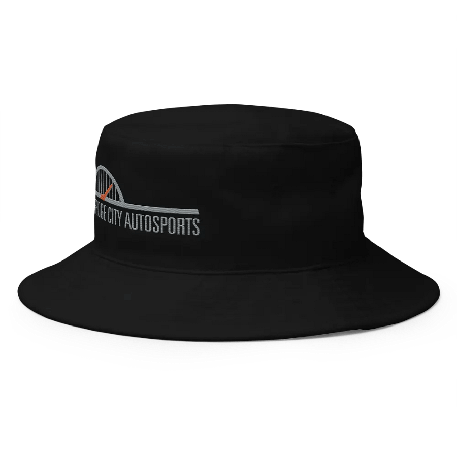 BCA Embroidered Bucket Hat Silver/Orange Logo product image (2)