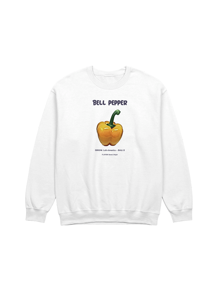 Vibrant Bell Pepper Crewneck Sweatshirt product image (1)