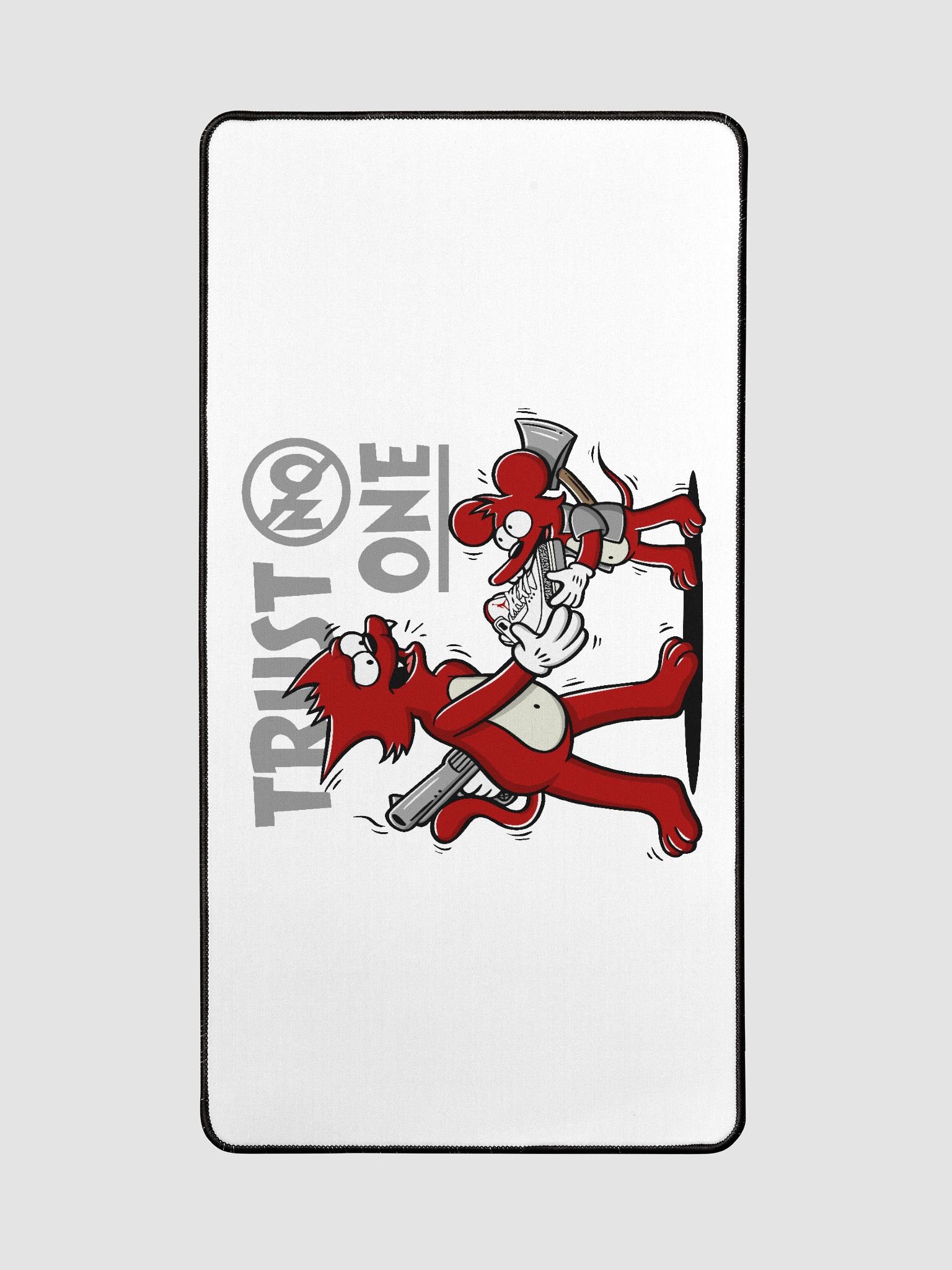 Trust No One Desk Mat product image (2)