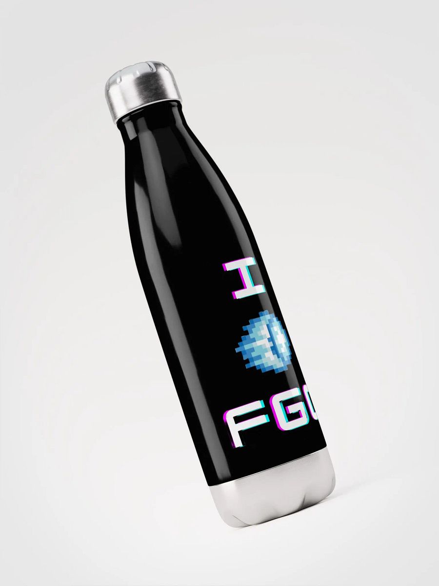 Fragmented Illusion Stainless Steel Water Bottle product image (3)
