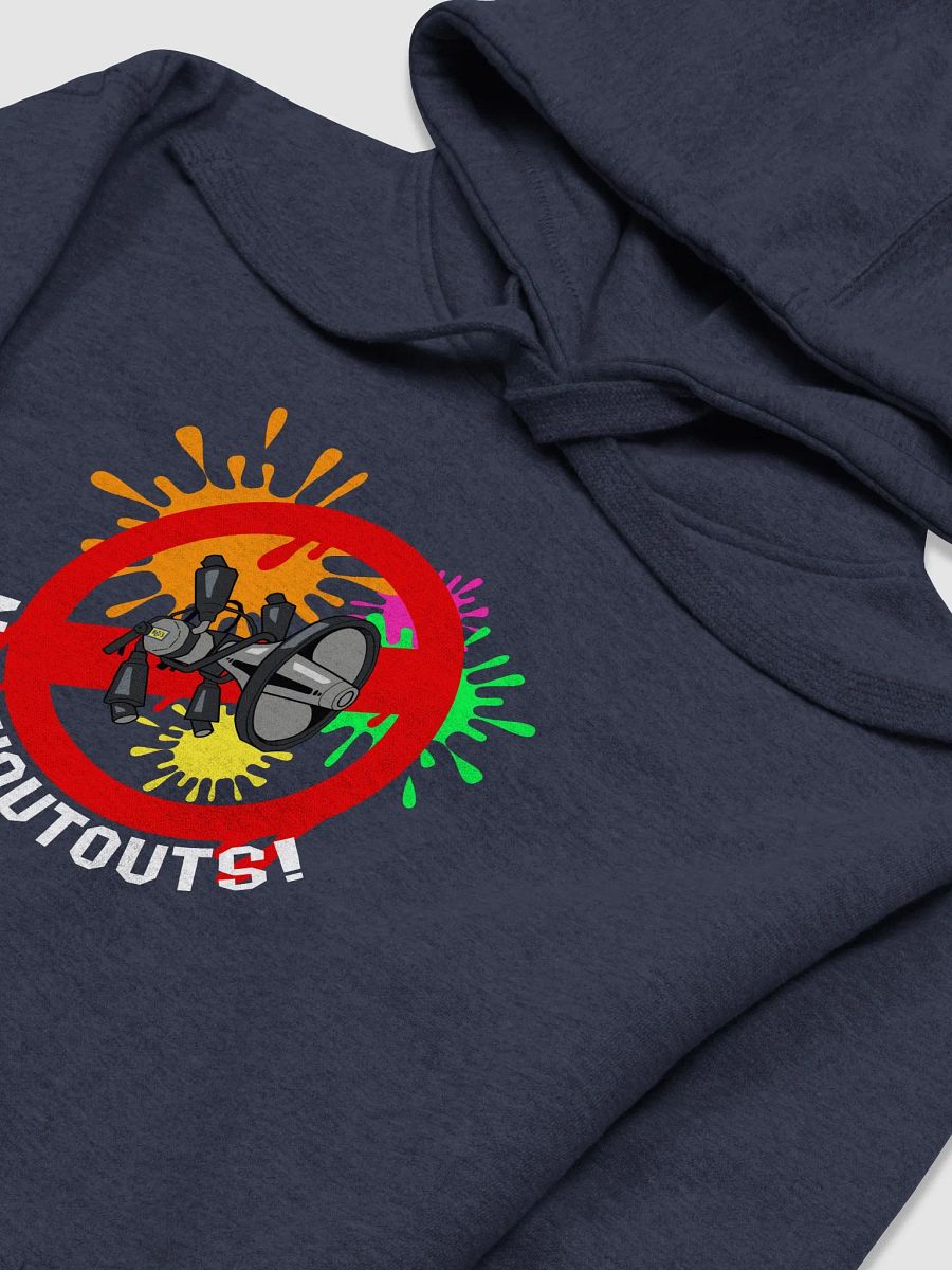 No Shoutouts! (Unisex Orange Edition Hoodie) product image (5)