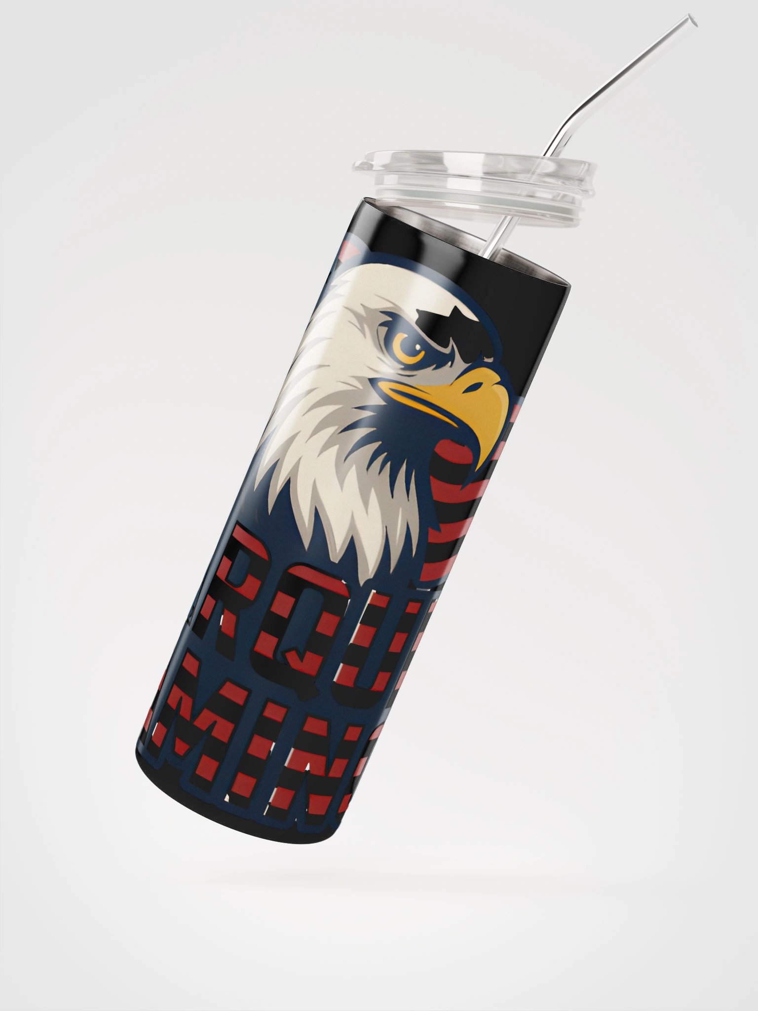 Patriotic Eagle Stainless Steel Tumbler product image (2)