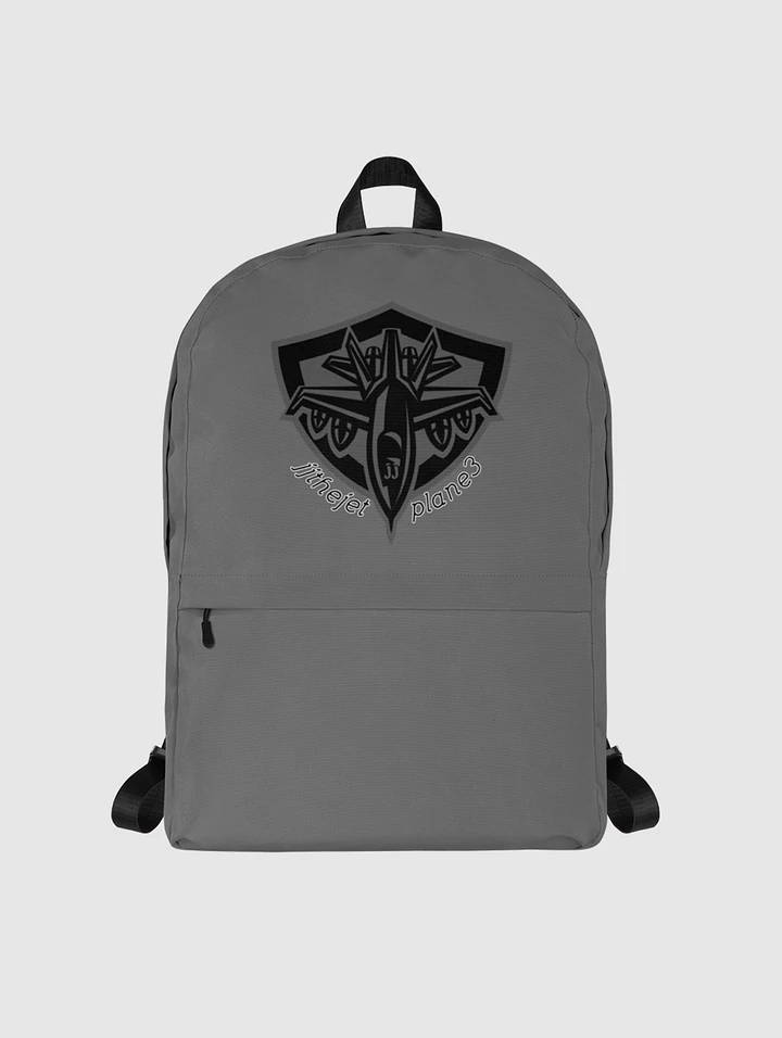 JJ's Black Emblem Backpack product image (1)