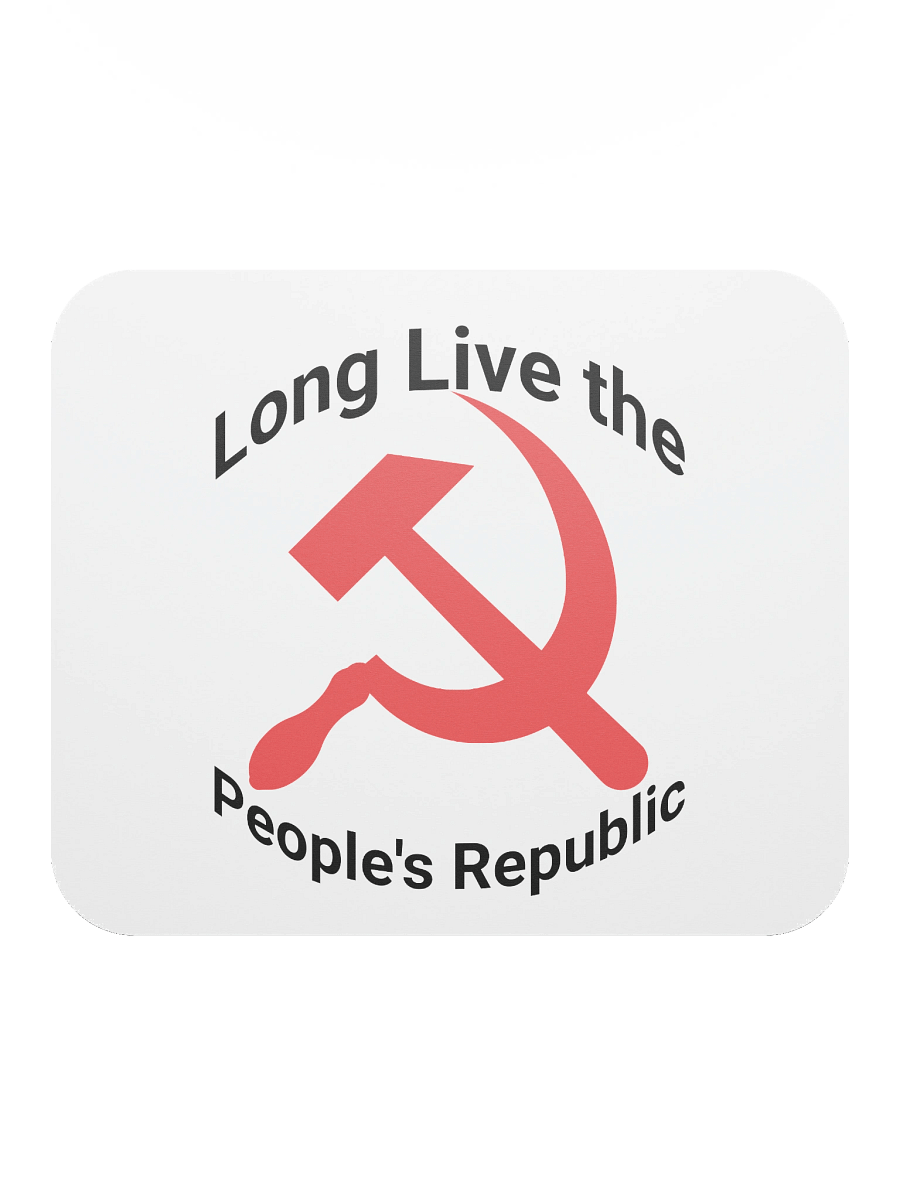 The People's Republic mouse pad product image (2)