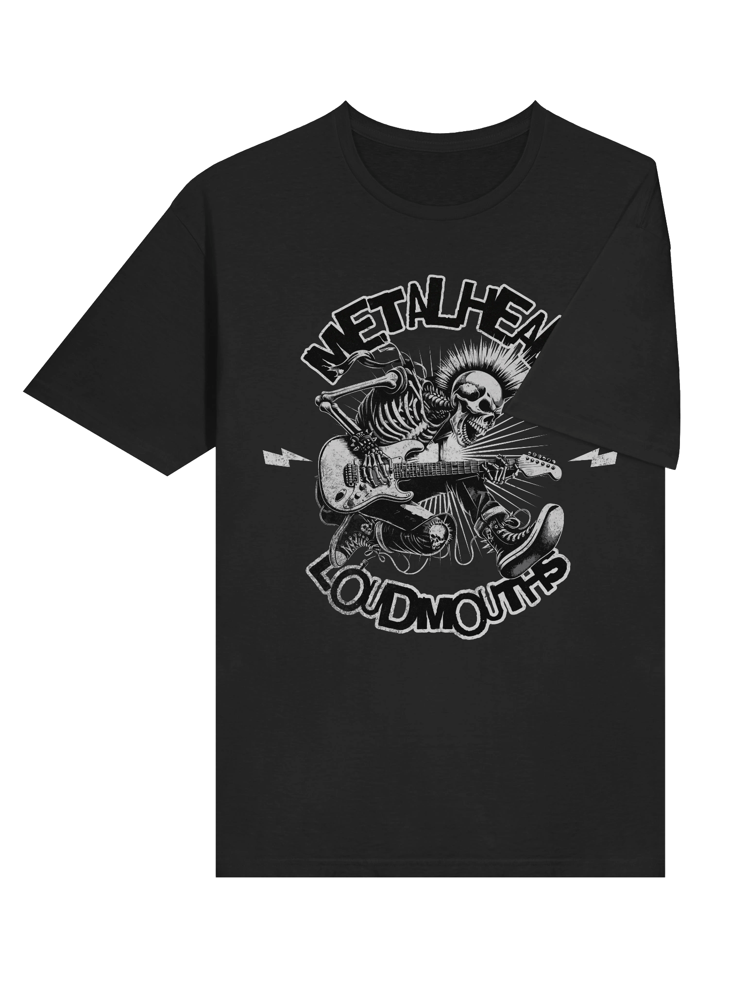 Metalhead Loudmouths Skeleton T-Shirt product image (6)