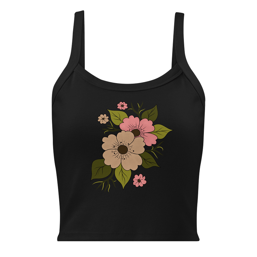 Floral Bliss Ribbed Tank product image (9)