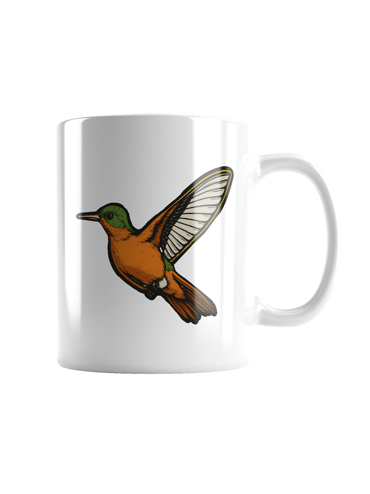 Vibrant Cinnamon Hummingbird Flight Mug product image (2)