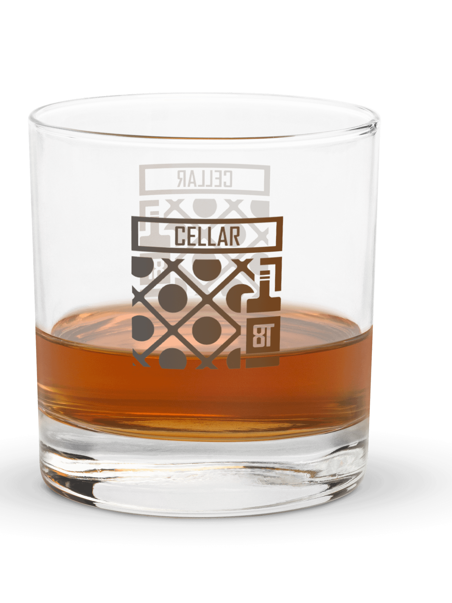 Cellar 8T Whisky - Smoked Oak - Rocks Glass product image (9)
