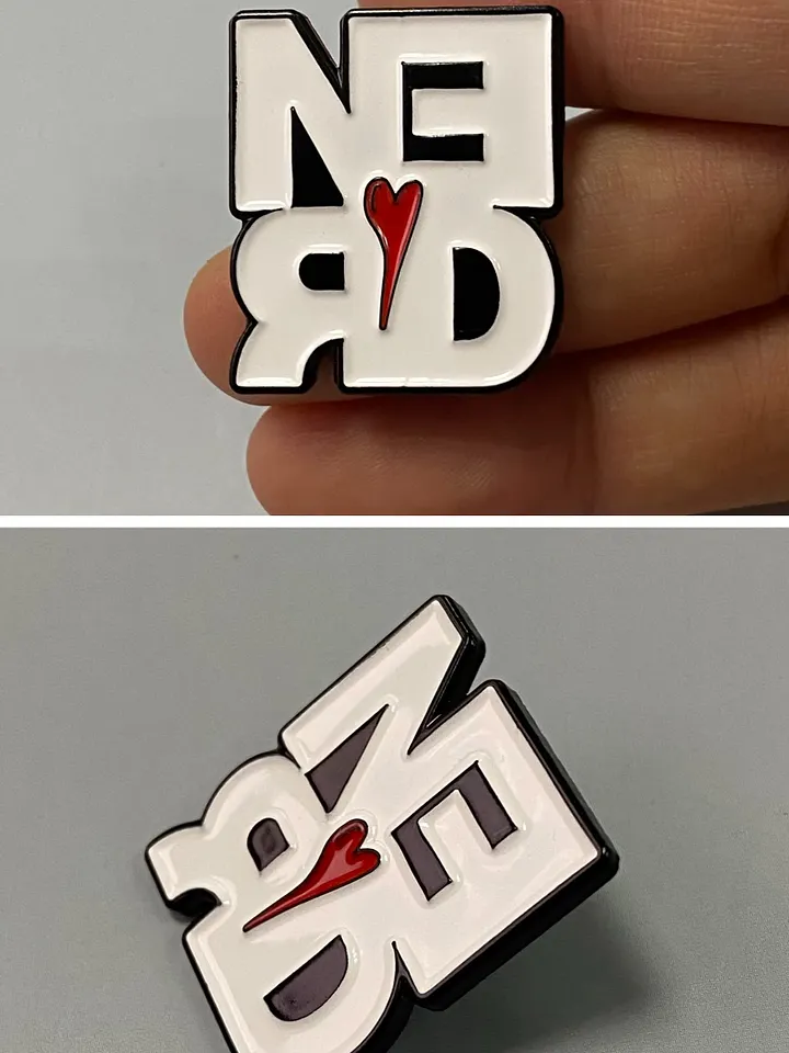 Heart and Signature Pin Set product image (2)