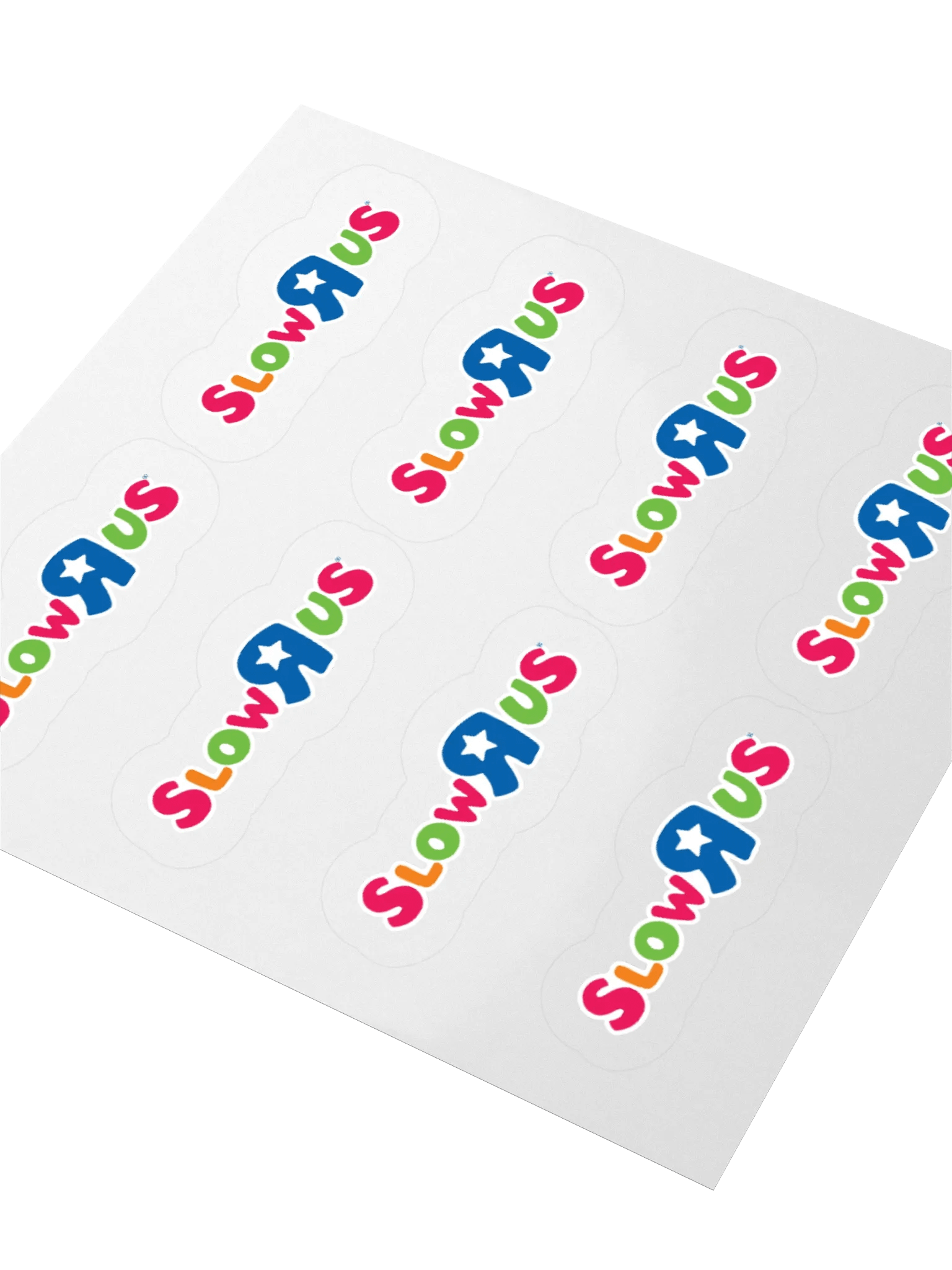SLOW-R-US STICKERS (8-PACK) product image (3)