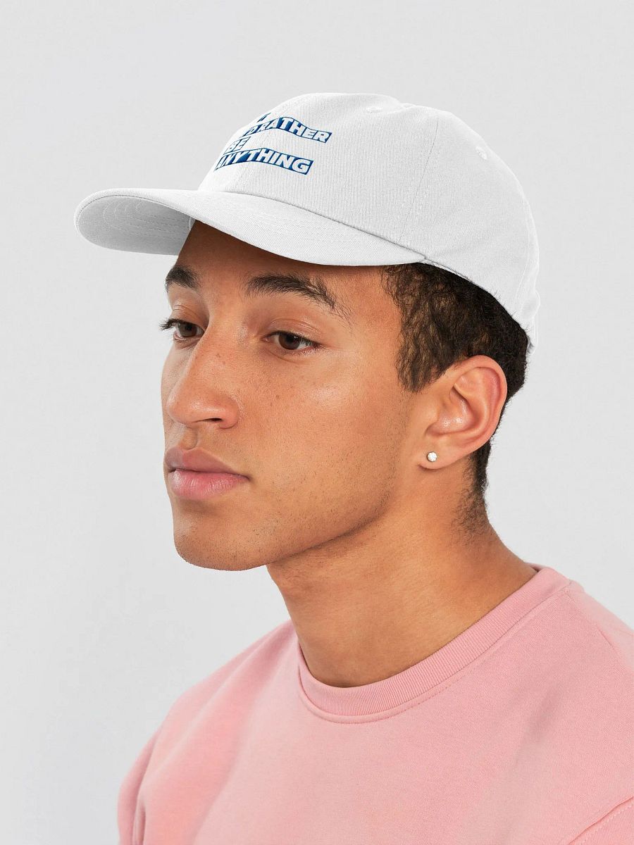 Bold Blue Quote Dad Hat product image (56)