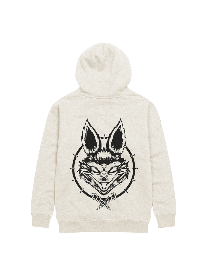 Bass Rabbit Hoodie (Black Logo) product image (1)