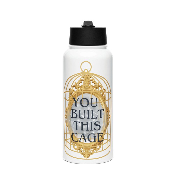 “You Built This Cage” tumbler product image (1)