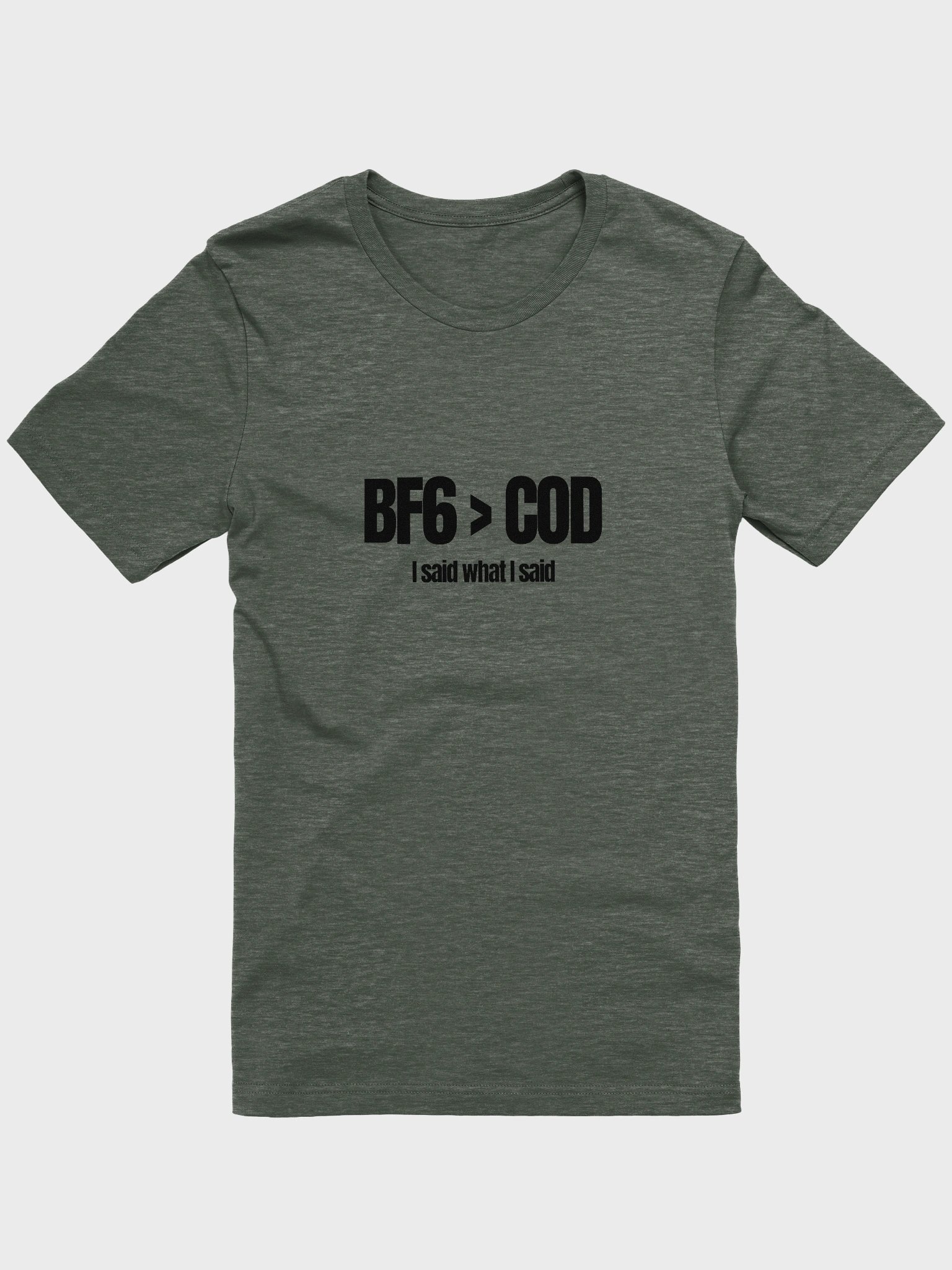 BF6 over COD Dark Tee product image (1)