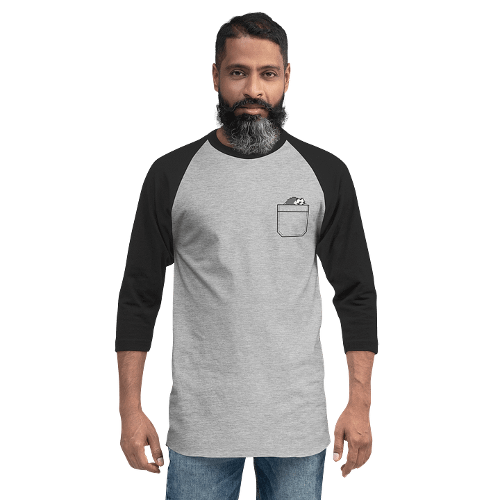 Pocket Pixel Randy 3/4 Sleeve Tee product image (2)