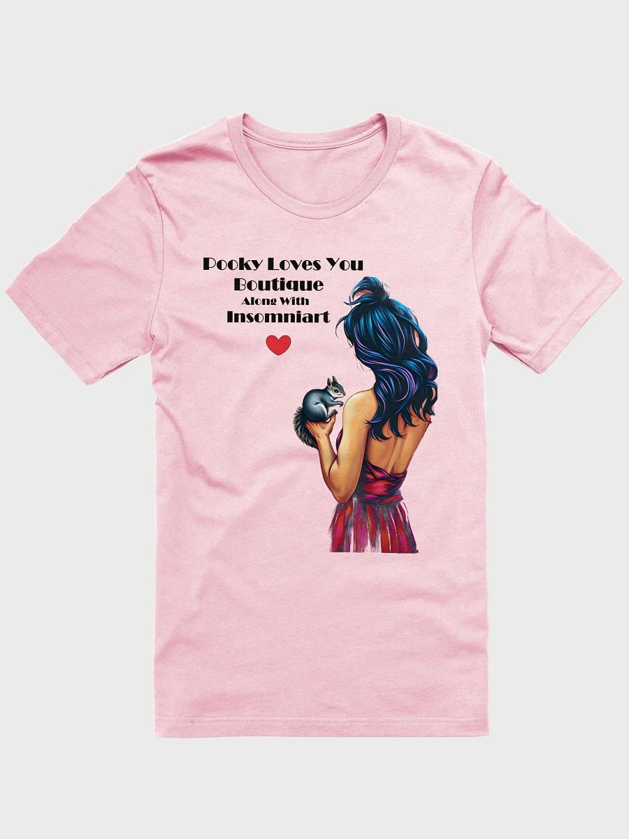 supersoft tee with pooky, his mama and each of their companies! product image (1)