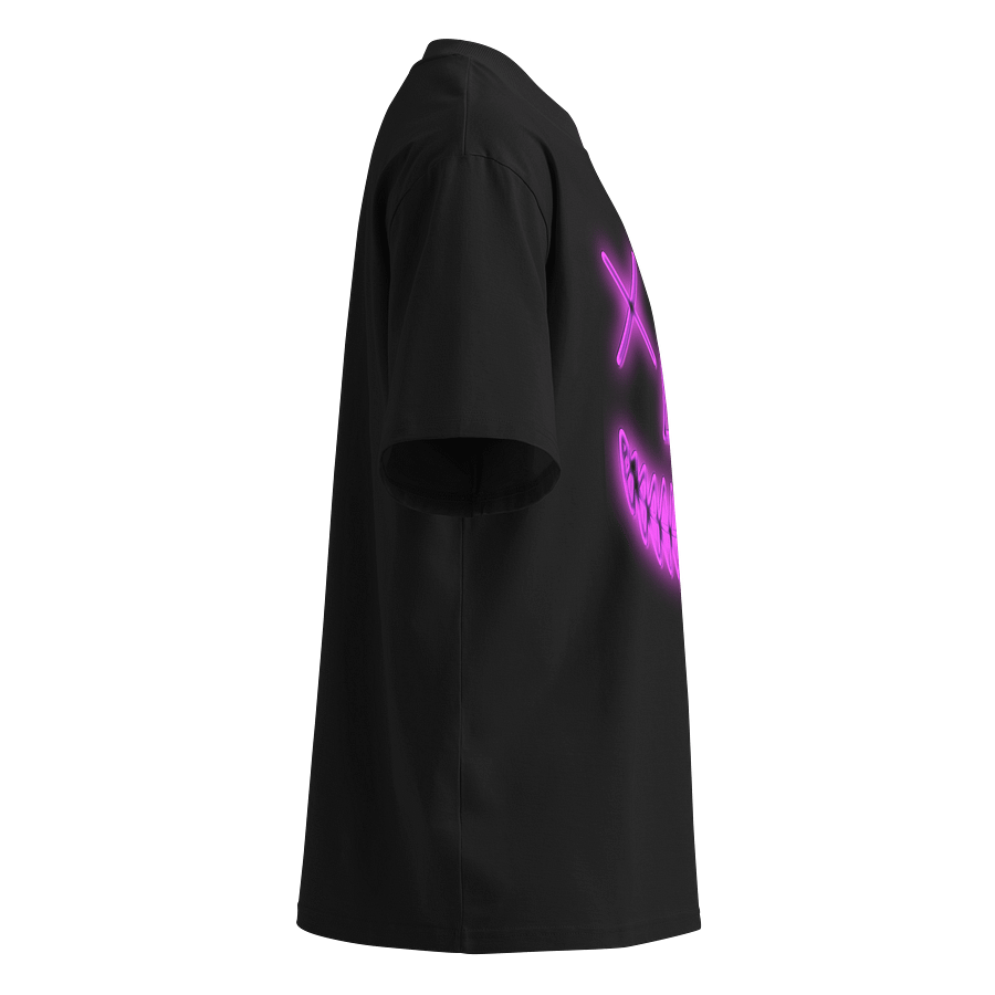 Smile - Neon Pink - Stanley/Stella Unisex Organic Oversized T-Shirt SATU020 product image (3)
