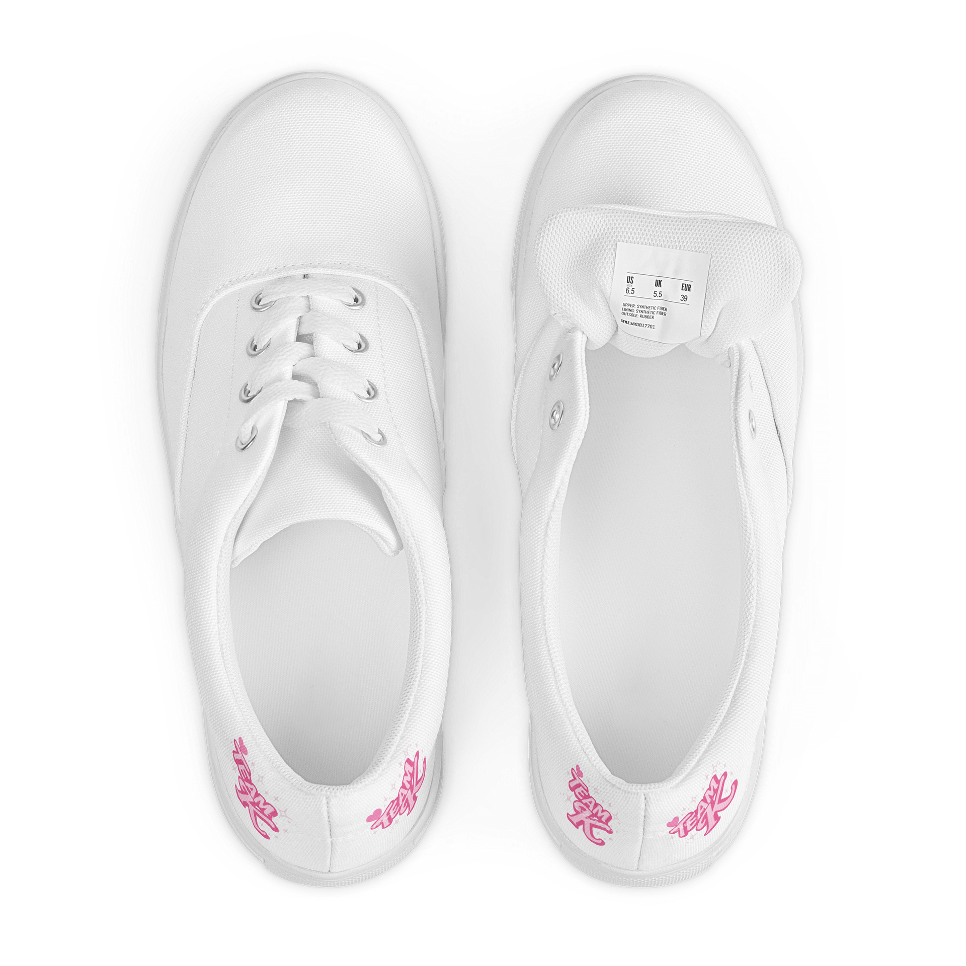 K's WORLD Men's Lace-Up Canvas Shoes product image (6)