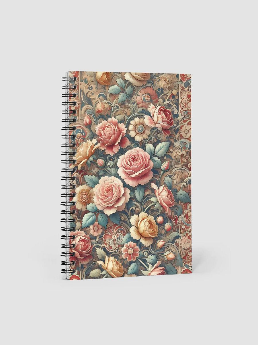Royal Floral Spiral Notebook product image (1)