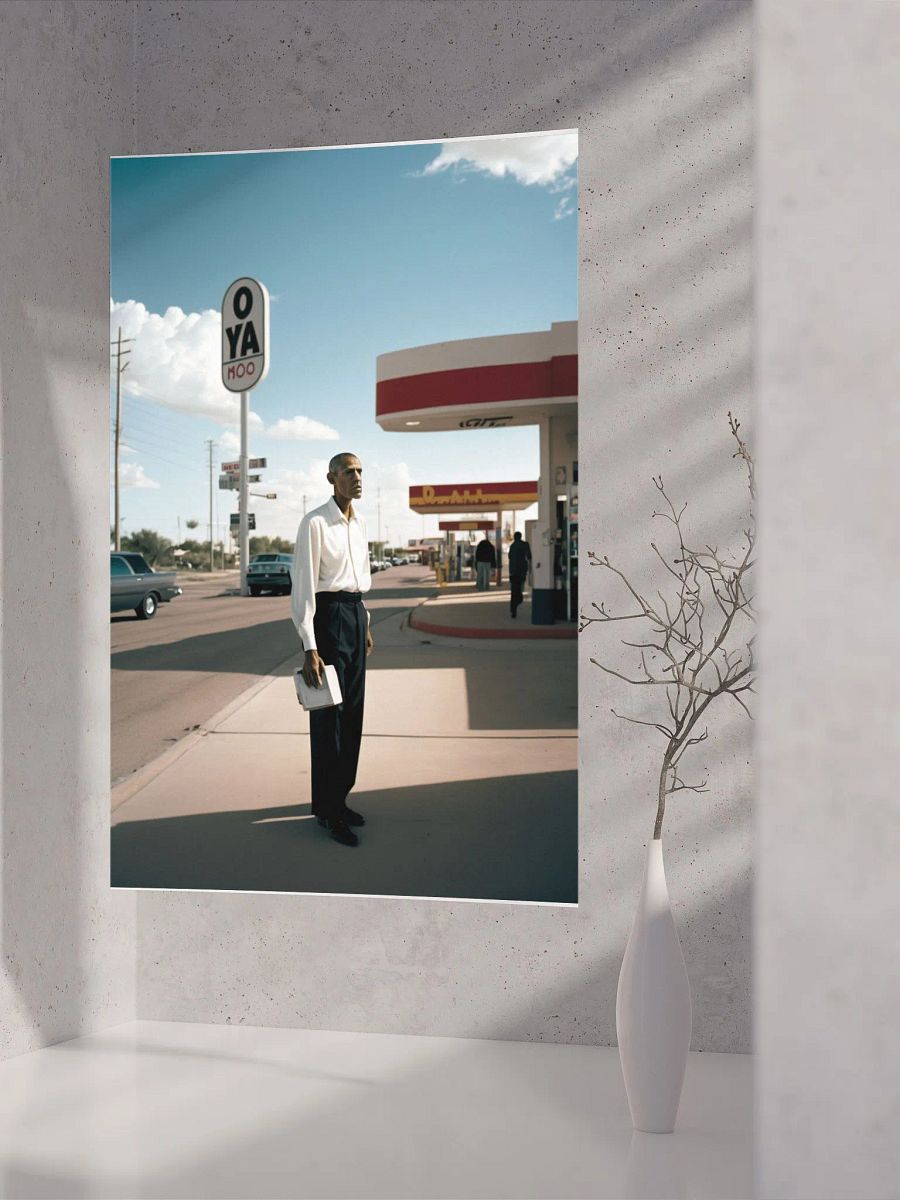 Obama At The Gas Station product image (8)