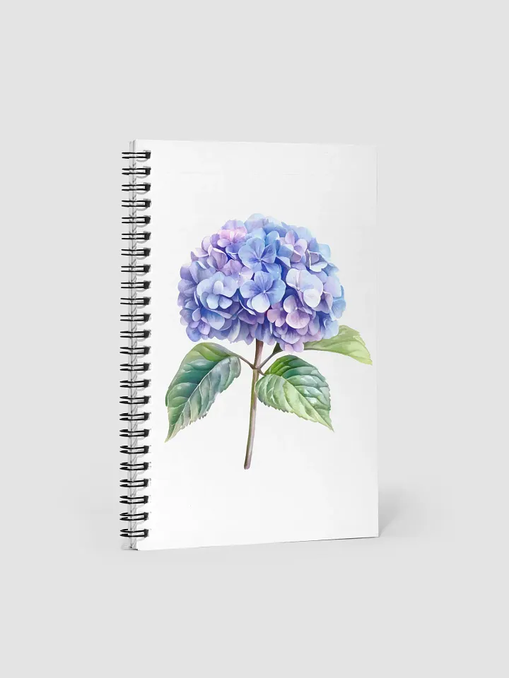 Hydrangea Dreams Spiral Notebook product image (1)