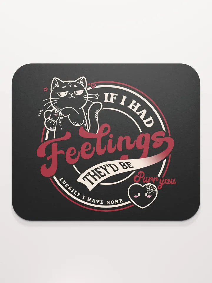Paws Off My Heart - mouse pad product image (2)