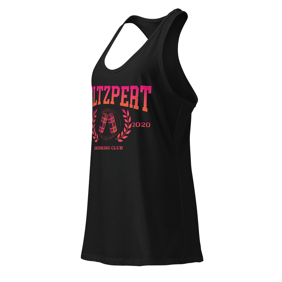 Seltzpert Drinking Club Tequila Sunrise Racerback Tanktop product image (3)
