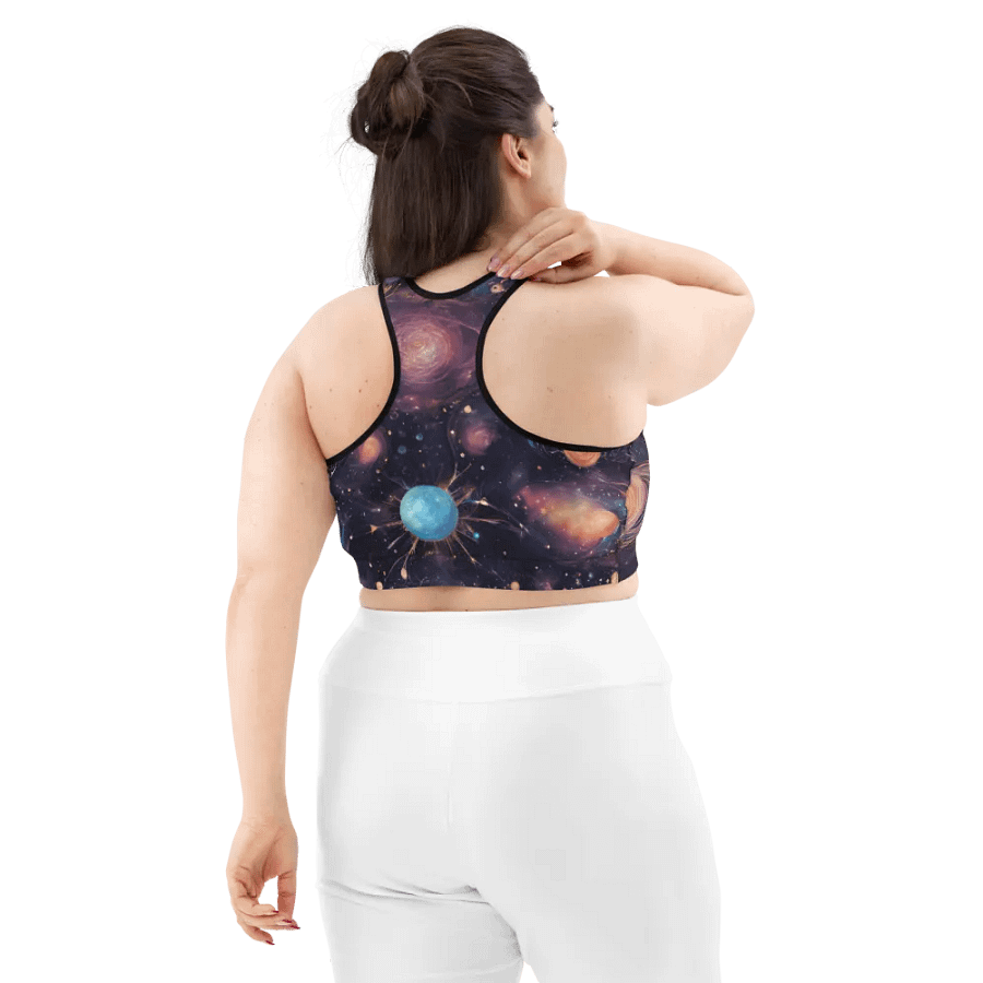 Cosmic Fusion All-Over Print Sports Bra product image (8)