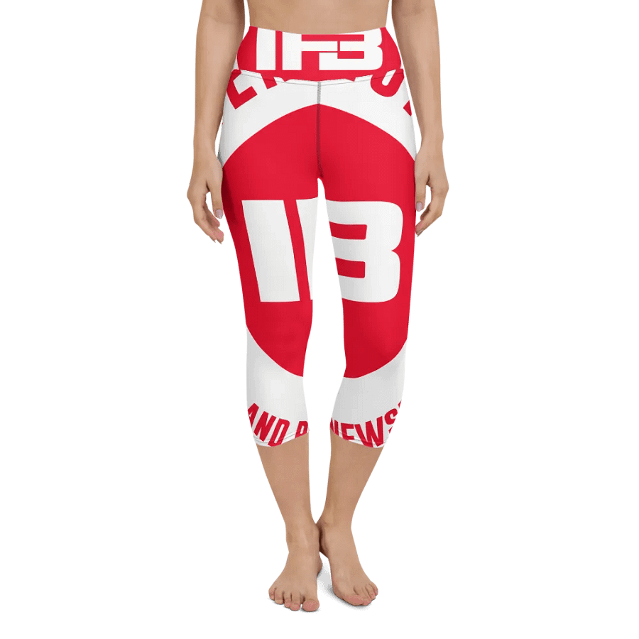 IFBNewsfeed.Org's All-Over Print Yoga Capri Leggings product image (6)