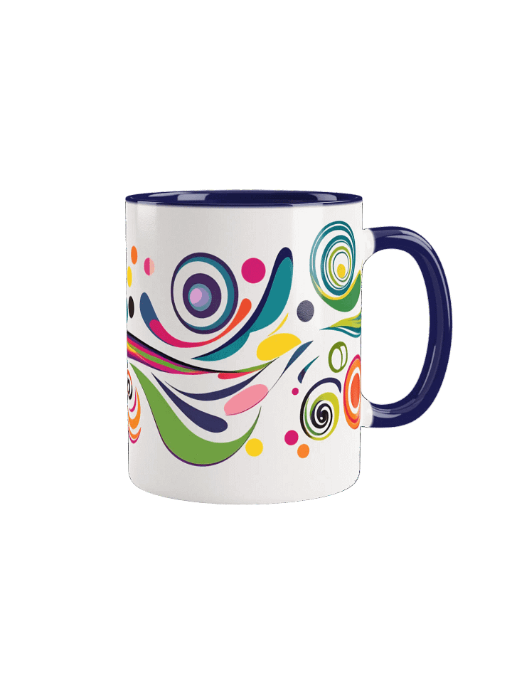 Swirls of Happiness Ceramic Mug product image (1)