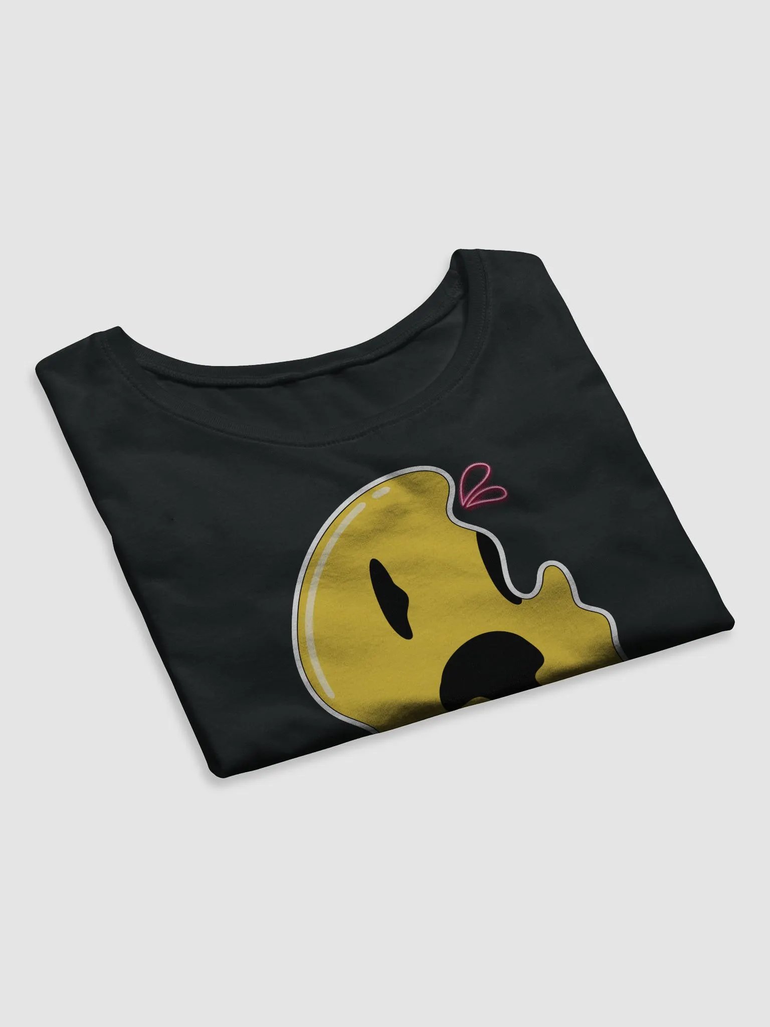 Whimsical Ghostly Fright Women's Crop Tee product image (7)