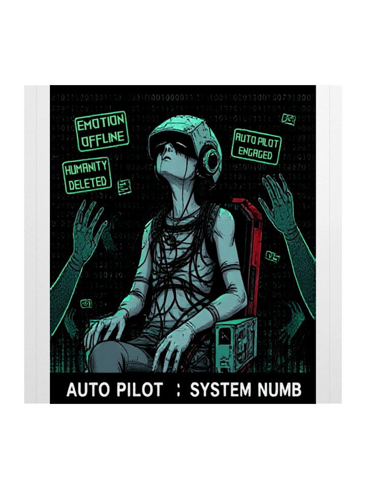 Living in Auto Pilot Stickers 2 product image (4)