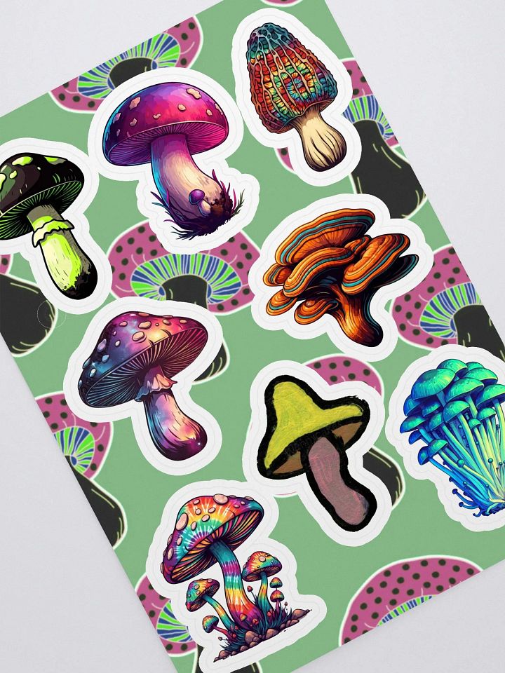 Shroomy Colors | Slaps Sticker Sheet product image (1)