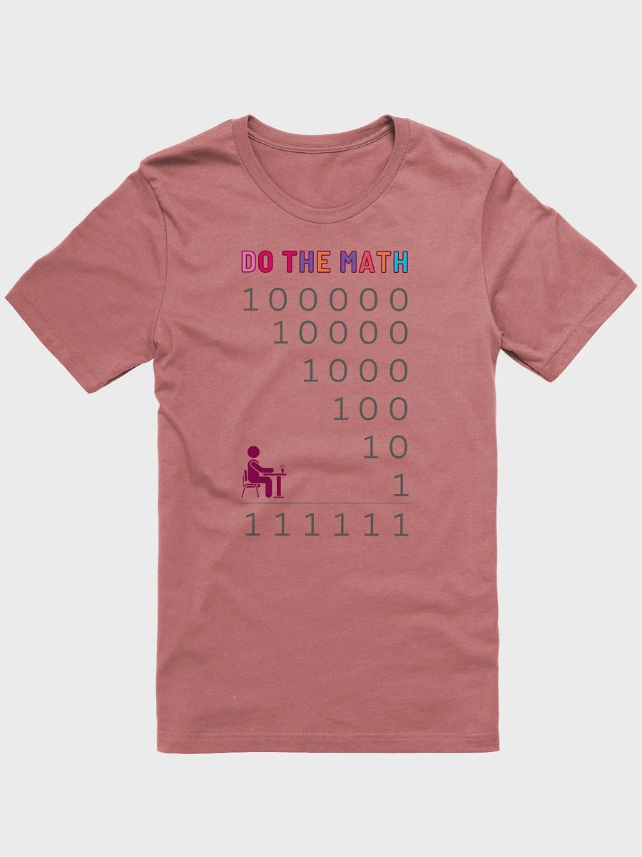 DO THE MATH T-Shirt product image (1)