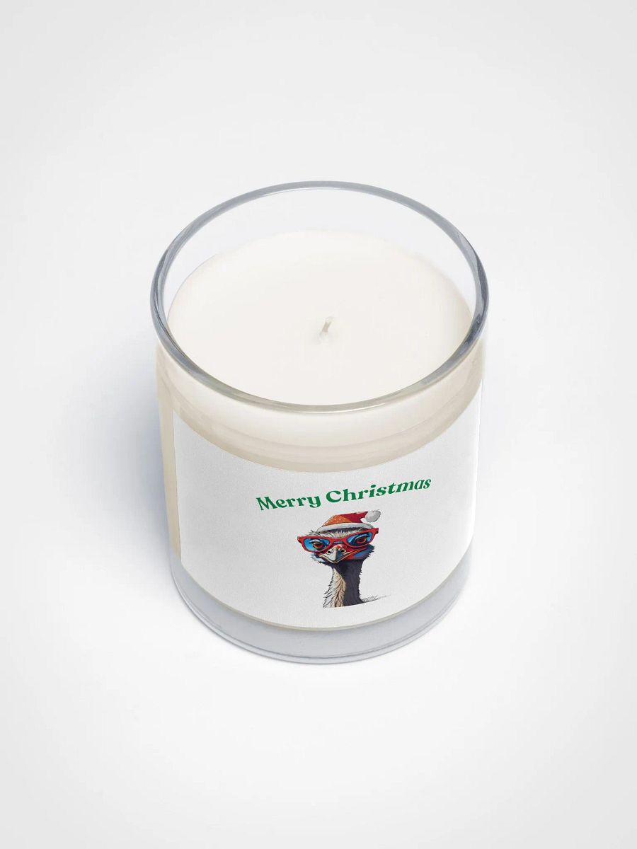 Emu Claus Soy Wax Candle - Green product image (3)