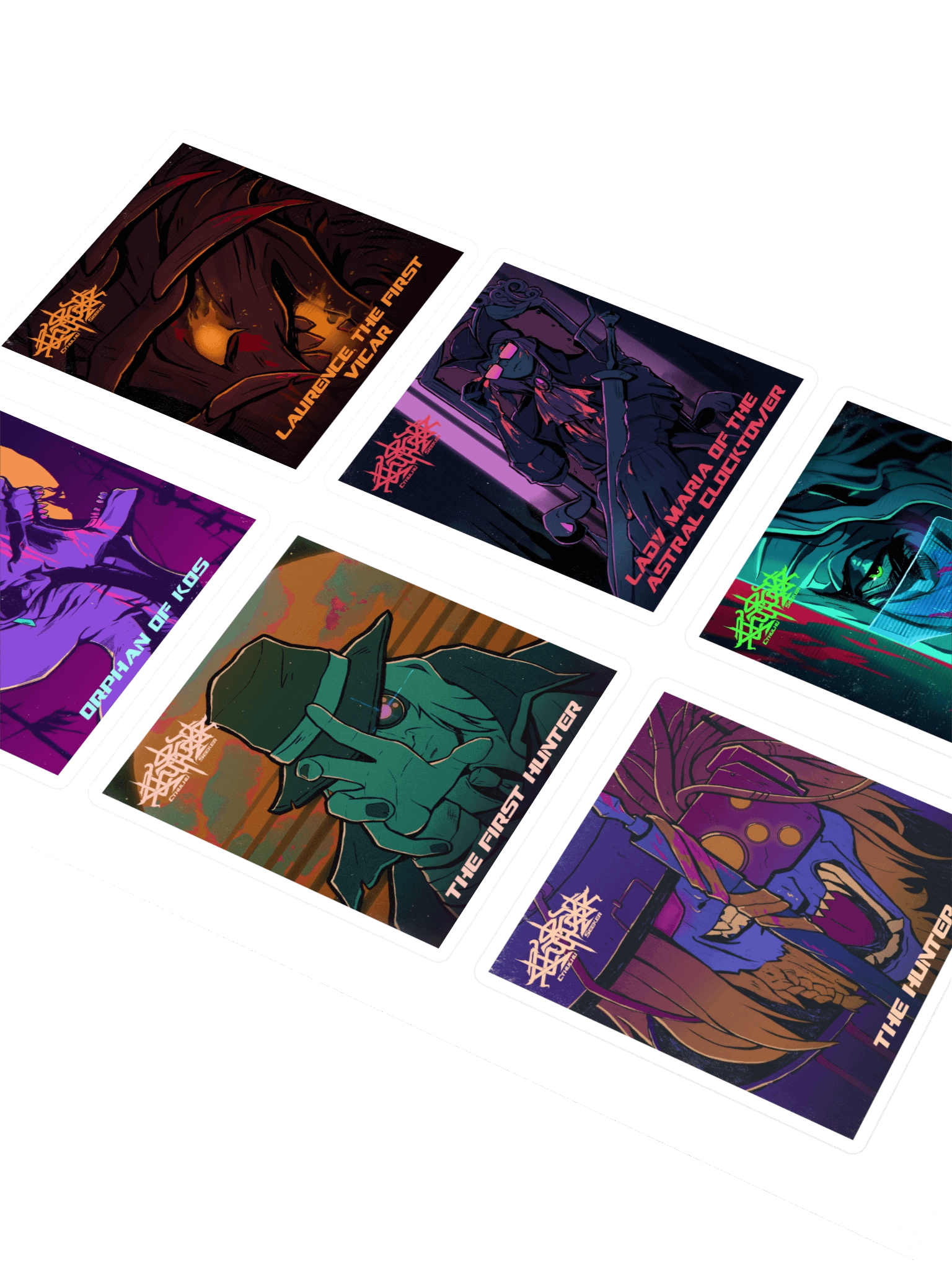 Bloodborne Stickers - Ver 1 product image (2)