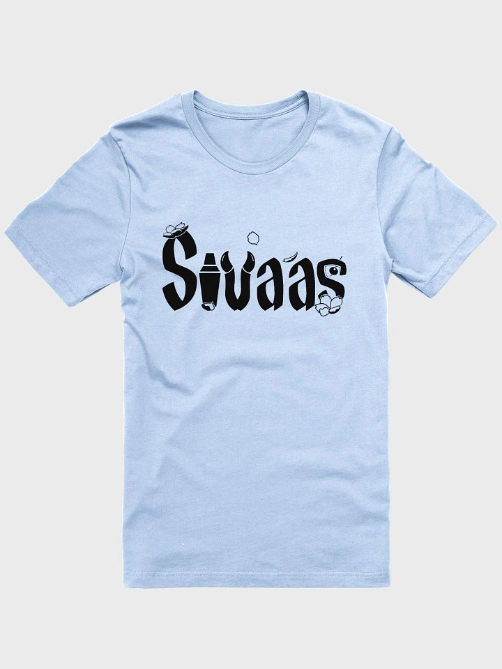 SivaasTV T-Shirt Black Lettering product image (1)