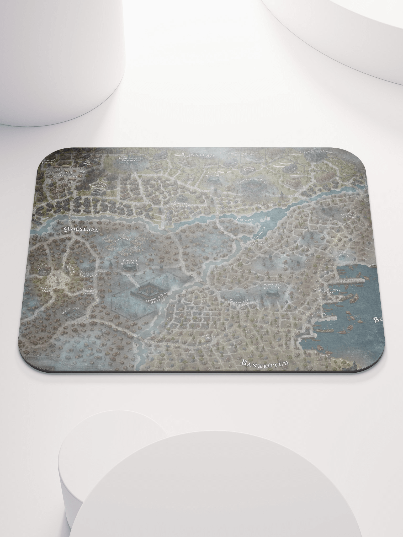 Map of Slavoka Mouse Pad product image (1)