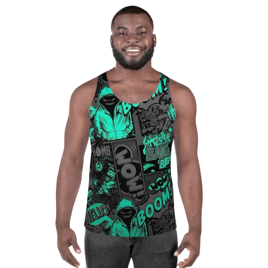 Urban Vibes Comic Tank Top product image (5)