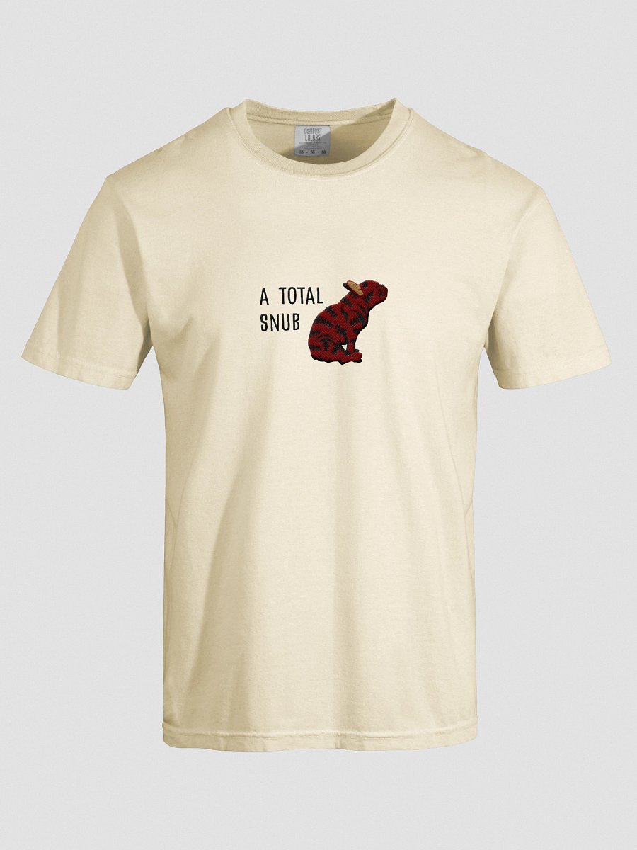 A Total Snub T-Shirt(Embroidered) of a French Bulldog(Brindle) product image (57)