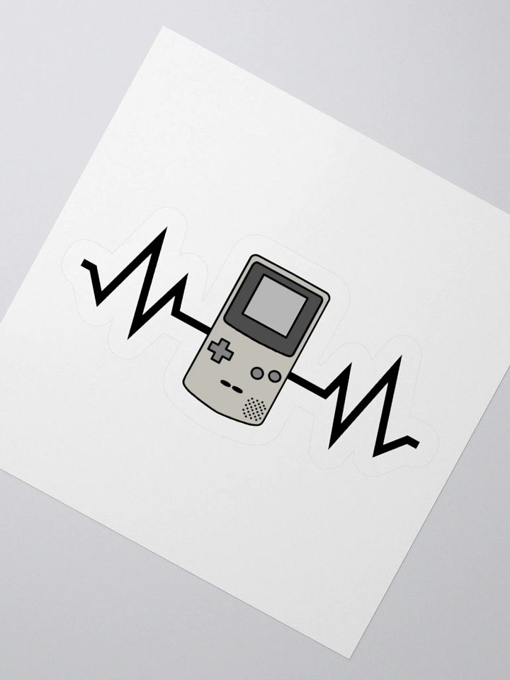 Gamer Pulse Gameboy Sticker product image (6)