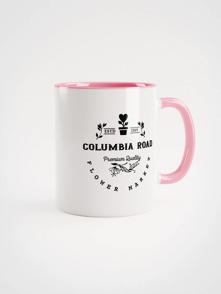 Columbia Road Market Peek-a-Boo Ceramic Mug (Pink) product image (1)
