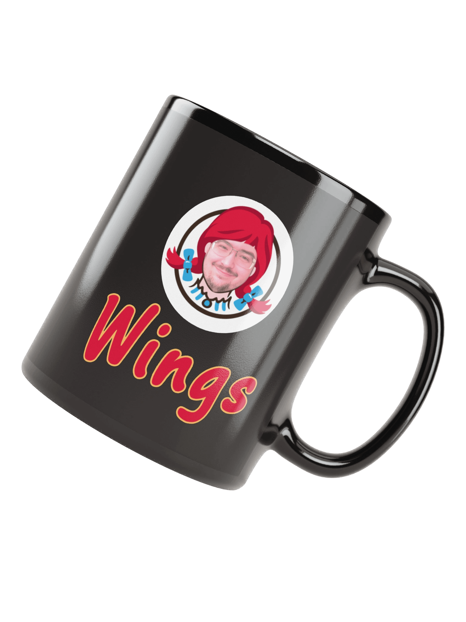 [WOR Shop] Wings Chili - Black Ceramic Mug product image (7)